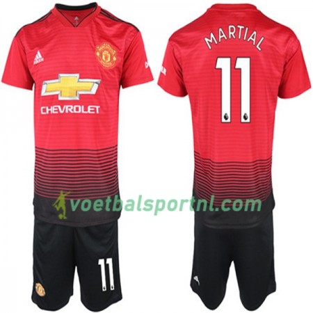 Manchester United Anthony Martial 11 Kind Thuis Tenue 2018-19 Manchester United Anthony Martial 11 Kind Thuis Tenue 2018-19